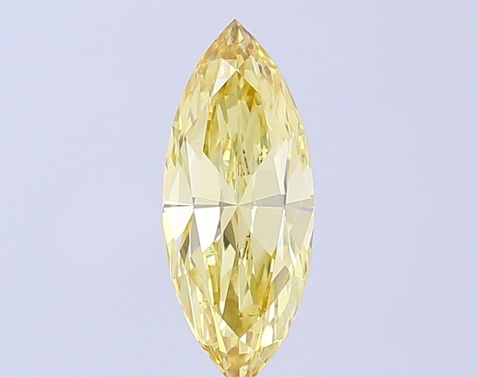 Loose Diamond - MARQUISE 1.55ct Fancy Yellow VS1: Loose Diamond - MARQUISE 1.55ct Fancy Yellow VS1 Source: This is a real non-mined Diamond that has been grown in a lab Shape: MARQUISE Carats: 1.55 Color: Fancy Yellow Certification: IGI Video: