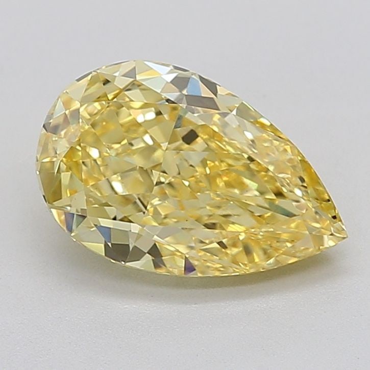 Loose Diamond - PEAR 3.01ct Fancy Vivid Yellow VS2: Loose Diamond - PEAR 3.01ct Fancy Vivid Yellow VS2 Source: This is a real non-mined Diamond that has been grown in a lab Shape: PEAR Carats: 3.01 Color: Fancy Vivid Yellow Certification: IGI Video: