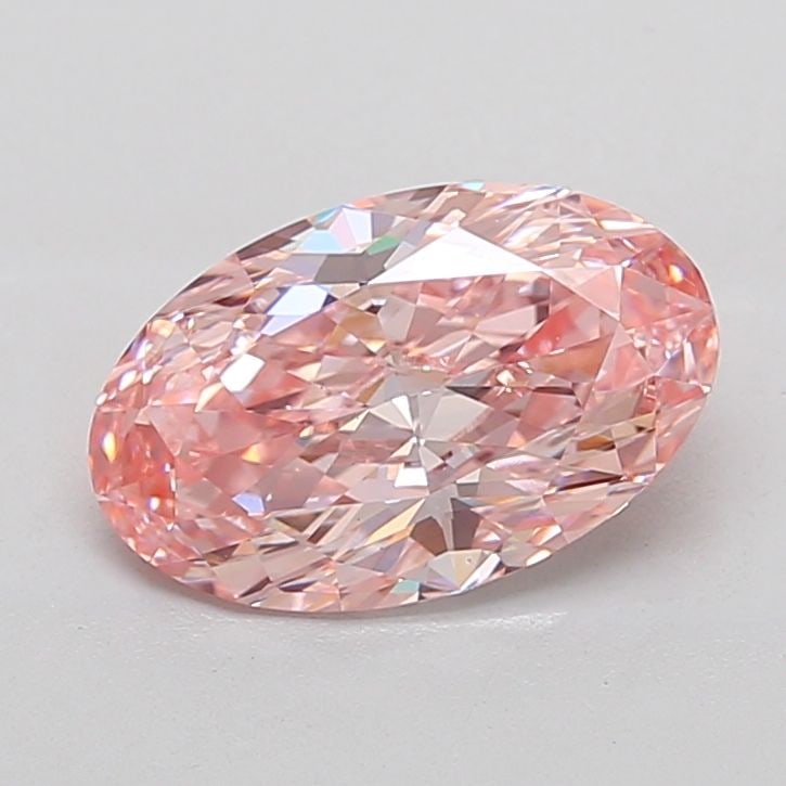 Loose Diamond - OVAL 2.95ct Fancy Vivid Pink VS1: Loose Diamond - OVAL 2.95ct Fancy Vivid Pink VS1 Source: This is a real non-mined Diamond that has been grown in a lab Shape: OVAL Carats: 2.95 Color: Fancy Vivid Pink Certification: IGI The Diamond D