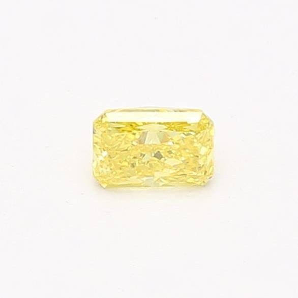 Loose Diamond - RADIANT 0.21ct Fancy Vivid Yellow VS1: Loose Diamond - RADIANT 0.21ct Fancy Vivid Yellow VS1 Source: This is a real non-mined Diamond that has been grown in a lab Shape: RADIANT Carats: 0.21 Color: Fancy Vivid Yellow Certification: NONE Vi