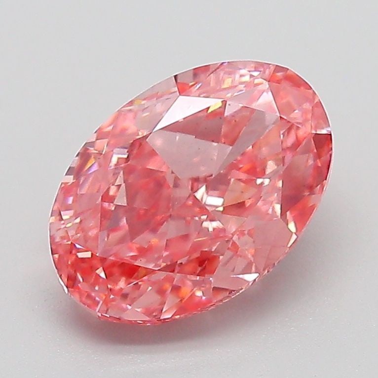 Loose Diamond - OVAL 2.02ct Fancy Vivid Pink VS2: Loose Diamond - OVAL 2.02ct Fancy Vivid Pink VS2 Source: This is a real non-mined Diamond that has been grown in a lab Shape: OVAL Carats: 2.02 Color: Fancy Vivid Pink Certification: IGI Video: