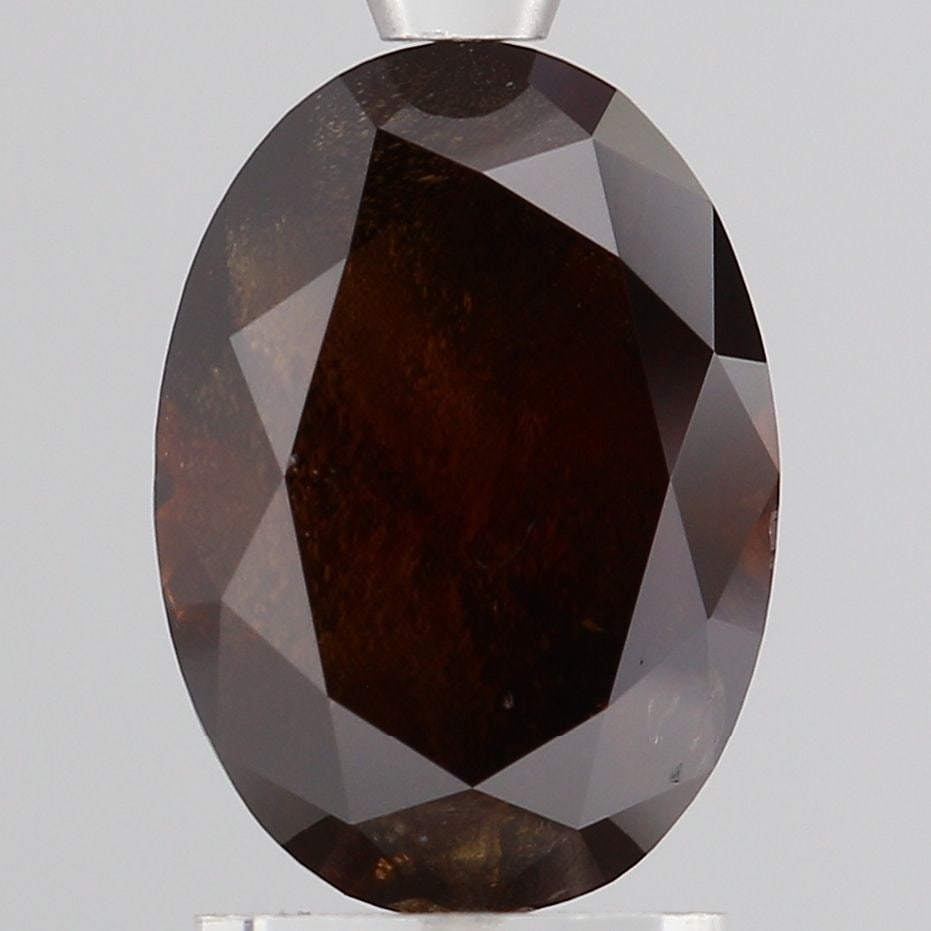 Loose Diamond - OVAL 2.0ct Fancy Deep Brown I3: Loose Diamond - OVAL 2.0ct Fancy Deep Brown I3 Source: Natural Shape: OVAL Carats: 2.0 Color: Fancy Deep Brown Certification: EGL Video: