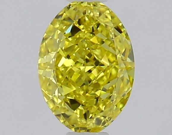 Loose Diamond - OVAL 0.5ct Fancy Vivid Yellow VS1: Loose Diamond - OVAL 0.5ct Fancy Vivid Yellow VS1 Source: Natural Shape: OVAL Carats: 0.5 Color: Fancy Vivid Yellow Certification: GIA Video: