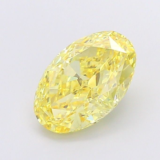 Loose Diamond - OVAL 3.57ct Fancy Vivid Yellow VS1: Loose Diamond - OVAL 3.57ct Fancy Vivid Yellow VS1 Source: This is a real non-mined Diamond that has been grown in a lab Shape: OVAL Carats: 3.57 Color: Fancy Vivid Yellow Certification: IGI Video: