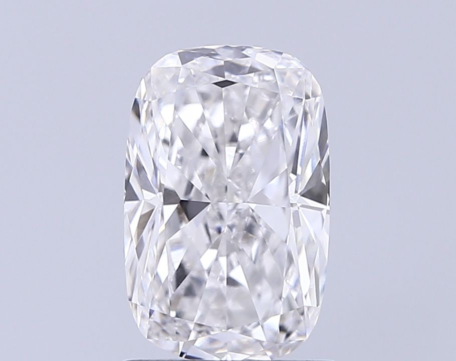 Loose Diamond - CUSHION MODIFIED 1.55ct E VVS2: Loose Diamond - CUSHION MODIFIED 1.55ct E VVS2 Source: This is a real non-mined Diamond that has been grown in a lab Shape: CUSHION MODIFIED Carats: 1.55 Color: E Clarity: VVS2 Certification: IGI Vide