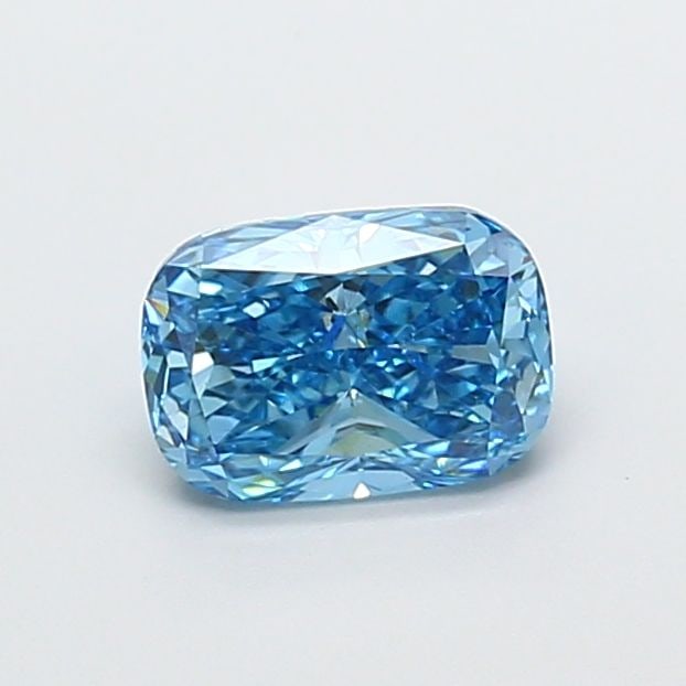 Loose Diamond - CUSHION MODIFIED 1.43ct Fancy Vivid Blue VS1: Loose Diamond - CUSHION MODIFIED 1.43ct Fancy Vivid Blue VS1 Source: This is a real non-mined Diamond that has been grown in a lab Shape: CUSHION MODIFIED Carats: 1.43 Color: Fancy Vivid Blue Certific