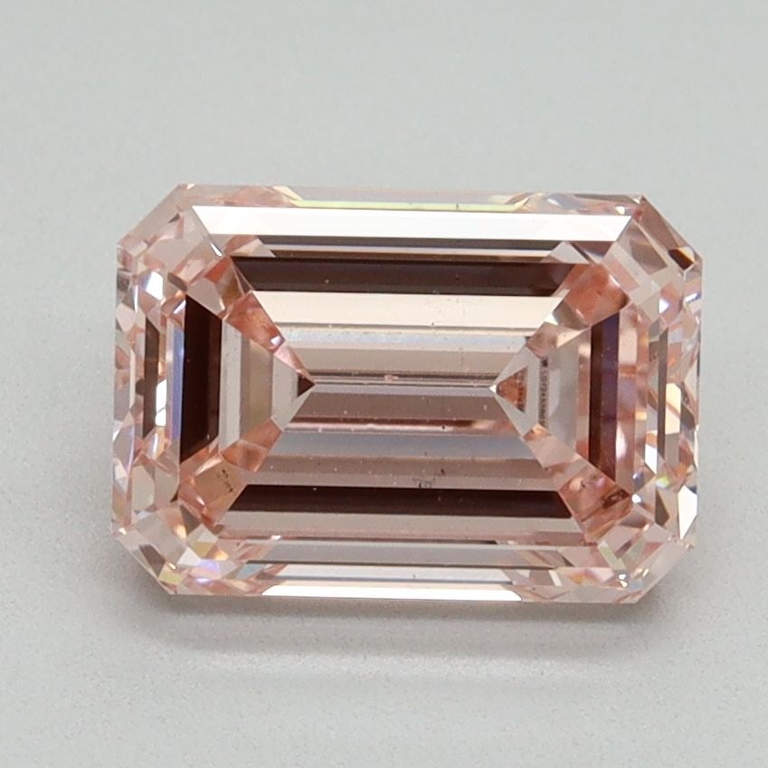 Loose Diamond - EMERALD 2.15ct Fancy Intense Pink VS1: Loose Diamond - EMERALD 2.15ct Fancy Intense Pink VS1 Source: This is a real non-mined Diamond that has been grown in a lab Shape: EMERALD Carats: 2.15 Color: Fancy Intense Pink Certification: IGI Vid