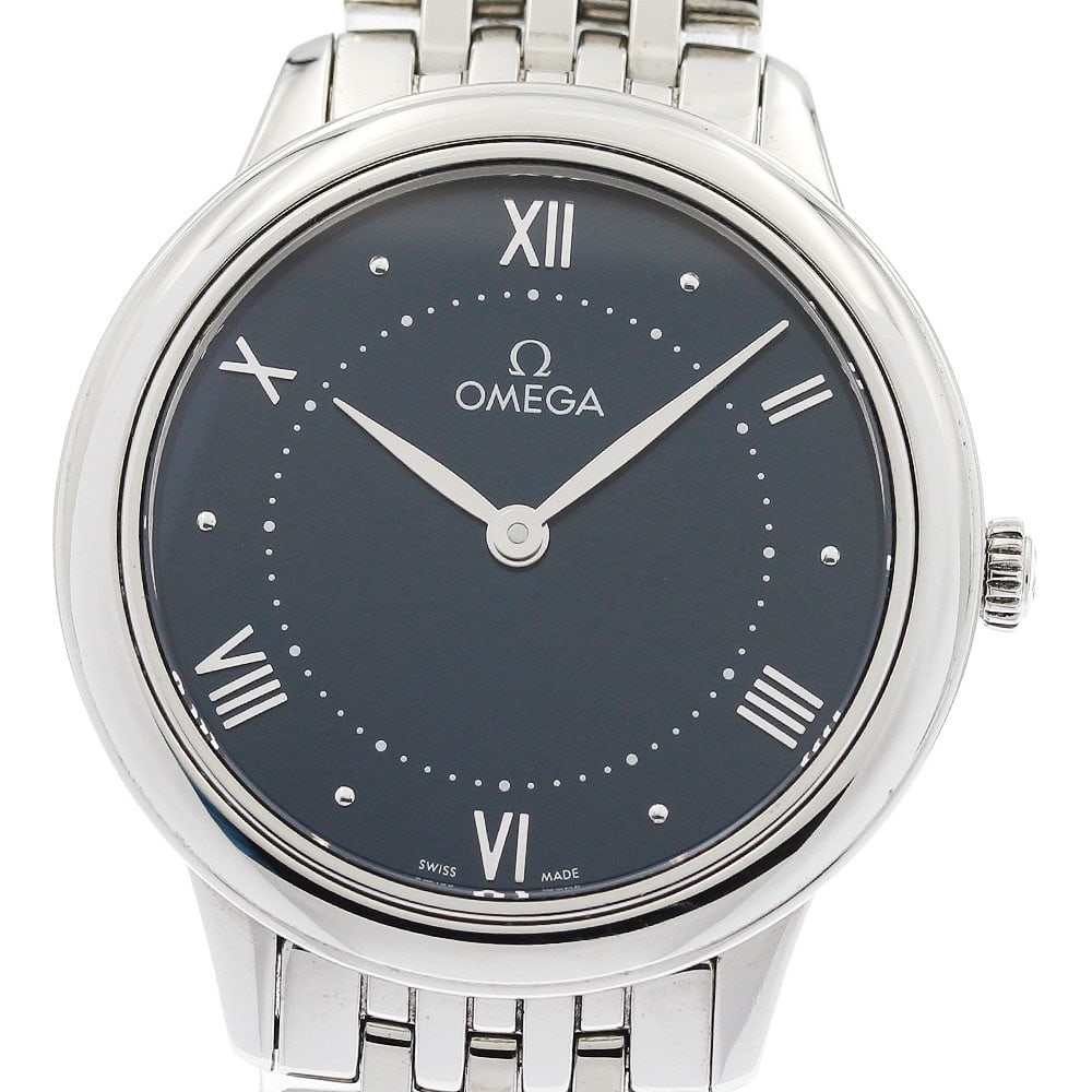 OMEGA De Ville Prestige 434.10.30.60.03.001 Mens Quartz Wristwatch (1 of 6)