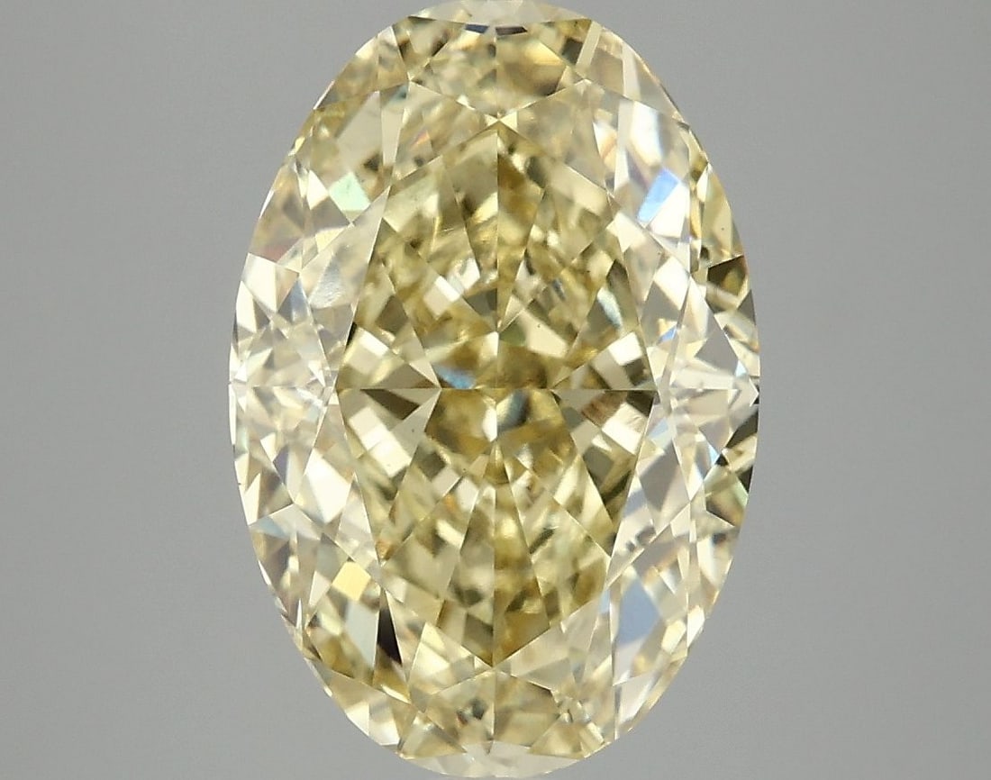 Loose Diamond - OVAL 5.1ct Fancy Intense Yellow VS1: Loose Diamond - OVAL 5.1ct Fancy Intense Yellow VS1 Source: This is a real non-mined Diamond that has been grown in a lab Shape: OVAL Carats: 5.1 Color: Fancy Intense Yellow Certification: IGI Video: