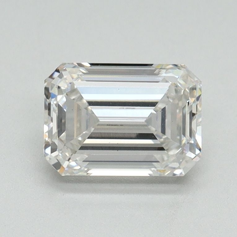 Loose Diamond - EMERALD 1.05ct F VS2: Loose Diamond - EMERALD 1.05ct F VS2 Source: This is a real non-mined Diamond that has been grown in a lab Shape: EMERALD Carats: 1.05 Color: F Clarity: VS2 Certification: GSI Video: