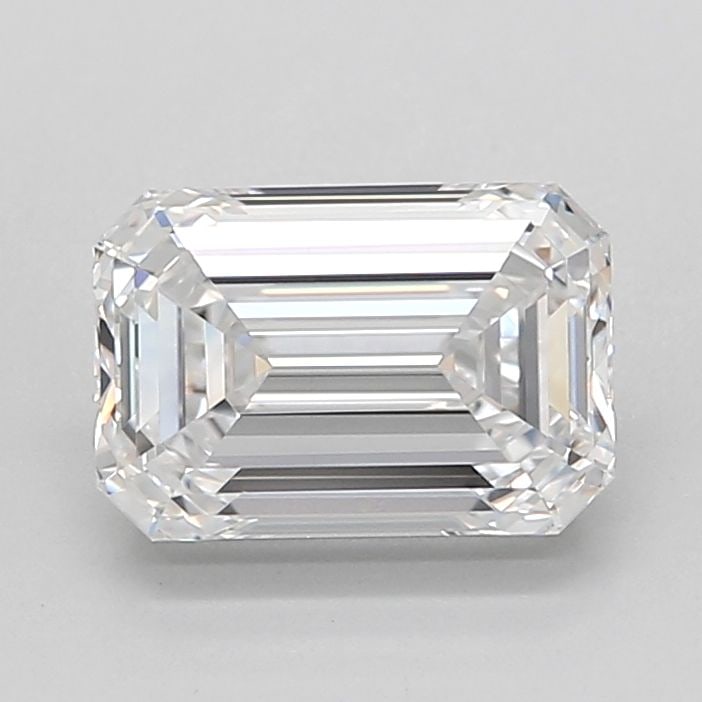 Loose Diamond - EMERALD 1.95ct D VS1: Loose Diamond - EMERALD 1.95ct D VS1 Source: This is a real non-mined Diamond that has been grown in a lab Shape: EMERALD Carats: 1.95 Color: D Clarity: VS1 Certification: IGI Video:
