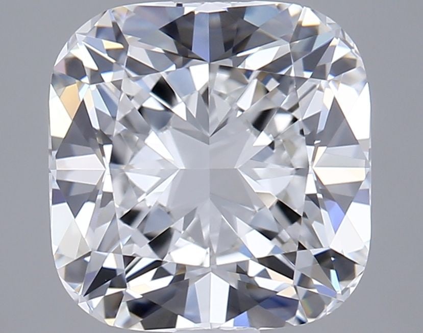 Loose Diamond - CUSHION BRILLIANT 2.55ct E VS1: Loose Diamond - CUSHION BRILLIANT 2.55ct E VS1 Source: This is a real non-mined Diamond that has been grown in a lab Shape: CUSHION BRILLIANT Carats: 2.55 Color: E Clarity: VS1 Certification: GIA Vide