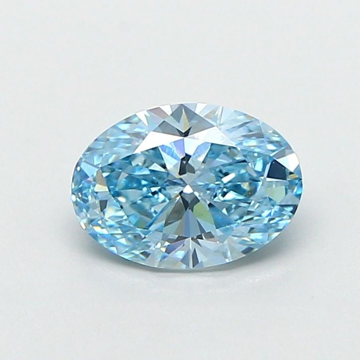 Loose Diamond - OVAL 1.02ct Fancy Vivid Blue VS2: Loose Diamond - OVAL 1.02ct Fancy Vivid Blue VS2 Source: This is a real non-mined Diamond that has been grown in a lab Shape: OVAL Carats: 1.02 Color: Fancy Vivid Blue Certification: IGI Video: