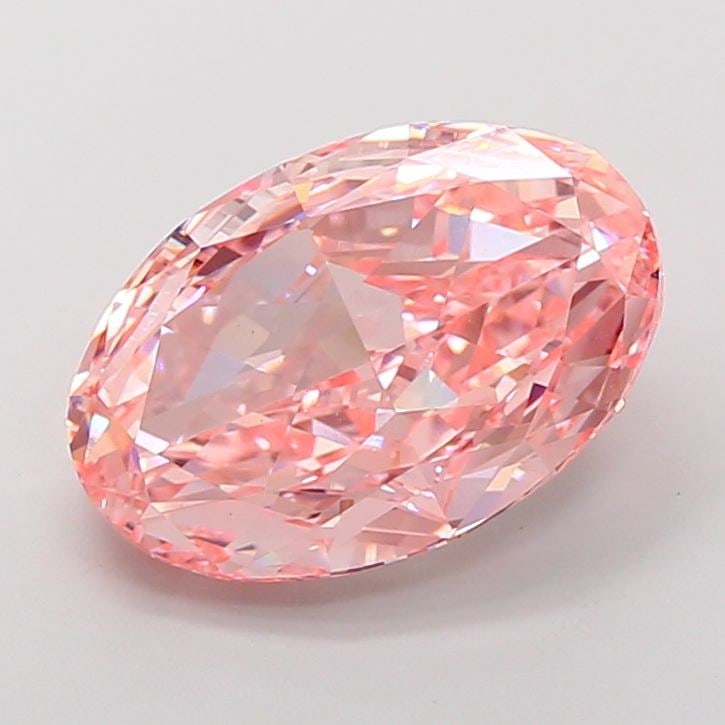 Loose Diamond - OVAL 11.02ct Fancy Vivid Pink VS1: Loose Diamond - OVAL 11.02ct Fancy Vivid Pink VS1 Source: This is a real non-mined Diamond that has been grown in a lab Shape: OVAL Carats: 11.02 Color: Fancy Vivid Pink Certification: IGI Video: