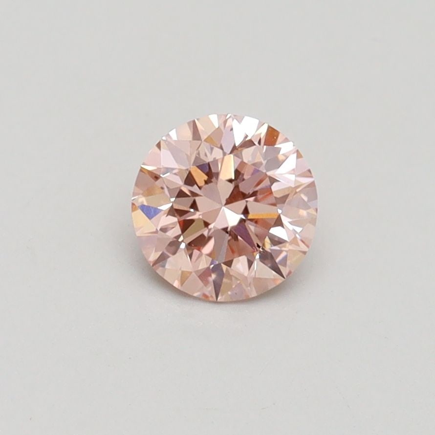 Loose Diamond - ROUND 0.52ct Fancy Intense Pink VS2: Loose Diamond - ROUND 0.52ct Fancy Intense Pink VS2 Source: This is a real non-mined Diamond that has been grown in a lab Shape: ROUND Carats: 0.52 Color: Fancy Intense Pink Certification: IGI Video: