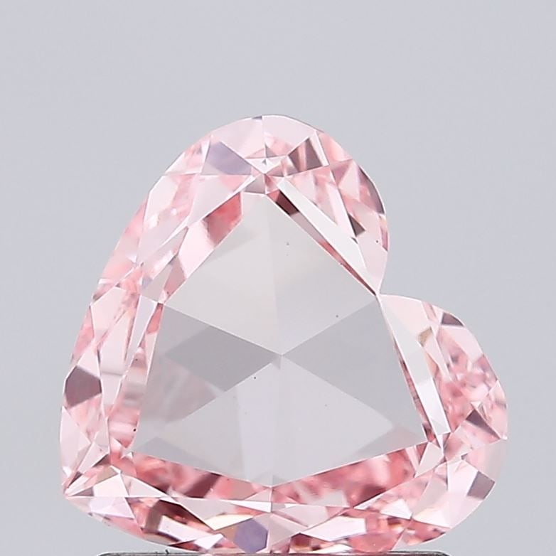 Loose Diamond - HEART 1.02ct Fancy Intense Pink VS1: Loose Diamond - HEART 1.02ct Fancy Intense Pink VS1 Source: This is a real non-mined Diamond that has been grown in a lab Shape: HEART Carats: 1.02 Color: Fancy Intense Pink Certification: IGI Video: