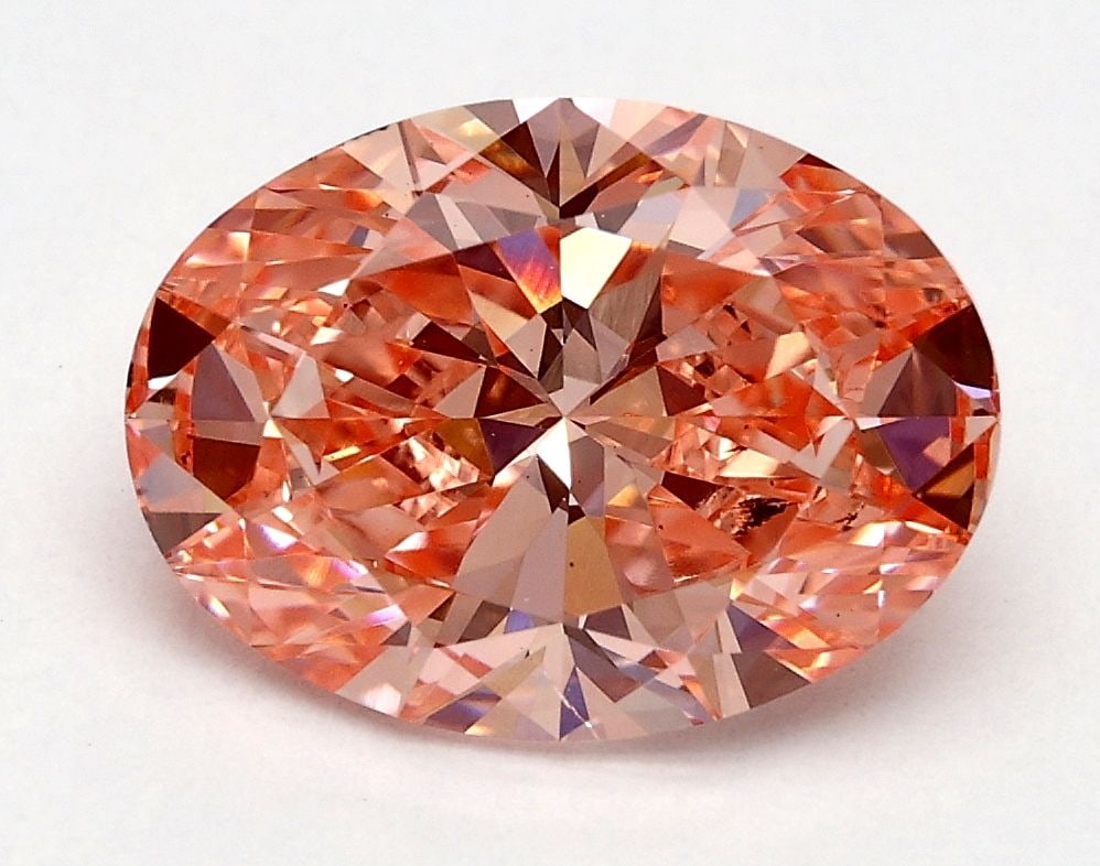 Loose Diamond - OVAL 2.0ct Fancy Vivid Pink VS2: Loose Diamond - OVAL 2.0ct Fancy Vivid Pink VS2 Source: This is a real non-mined Diamond that has been grown in a lab Shape: OVAL Carats: 2.0 Color: Fancy Vivid Pink Certification: IGI Video: