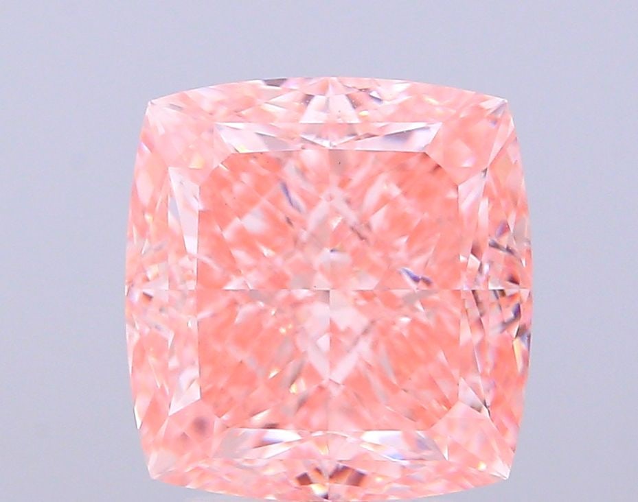 Loose Diamond - CUSHION MODIFIED 6.13ct Fancy Vivid Pink VS1: Loose Diamond - CUSHION MODIFIED 6.13ct Fancy Vivid Pink VS1 Source: This is a real non-mined Diamond that has been grown in a lab Shape: CUSHION MODIFIED Carats: 6.13 Color: Fancy Vivid Pink Certific