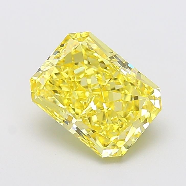Loose Diamond - RADIANT 3.53ct Fancy Vivid Yellow VS1: Loose Diamond - RADIANT 3.53ct Fancy Vivid Yellow VS1 Source: This is a real non-mined Diamond that has been grown in a lab Shape: RADIANT Carats: 3.53 Color: Fancy Vivid Yellow Certification: IGI Vid