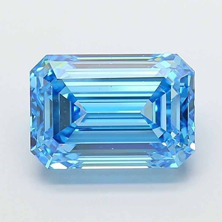 Loose Diamond - EMERALD 7.0ct Fancy Vivid Blue VS1: Loose Diamond - EMERALD 7.0ct Fancy Vivid Blue VS1 Source: This is a real non-mined Diamond that has been grown in a lab Shape: EMERALD Carats: 7.0 Color: Fancy Vivid Blue Certification: IGI The Diamo
