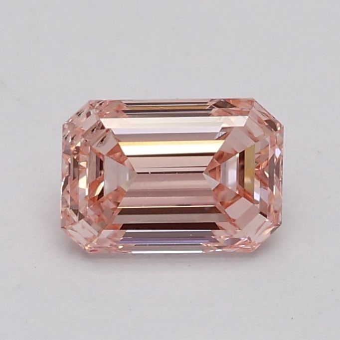 Loose Diamond - EMERALD 0.51ct Fancy Intense Pink SI1: Loose Diamond - EMERALD 0.51ct Fancy Intense Pink SI1 Source: This is a real non-mined Diamond that has been grown in a lab Shape: EMERALD Carats: 0.51 Color: Fancy Intense Pink Certification: IGI Vid