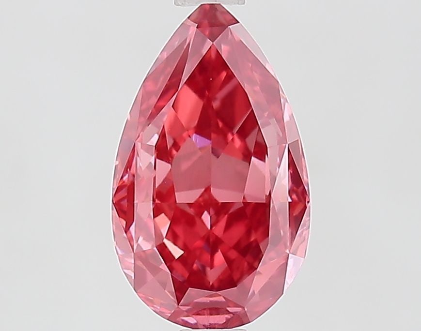Loose Diamond - PEAR 2.01ct Fancy Vivid Pink VVS2: Loose Diamond - PEAR 2.01ct Fancy Vivid Pink VVS2 Source: This is a real non-mined Diamond that has been grown in a lab Shape: PEAR Carats: 2.01 Color: Fancy Vivid Pink Certification: IGI The Diamond 