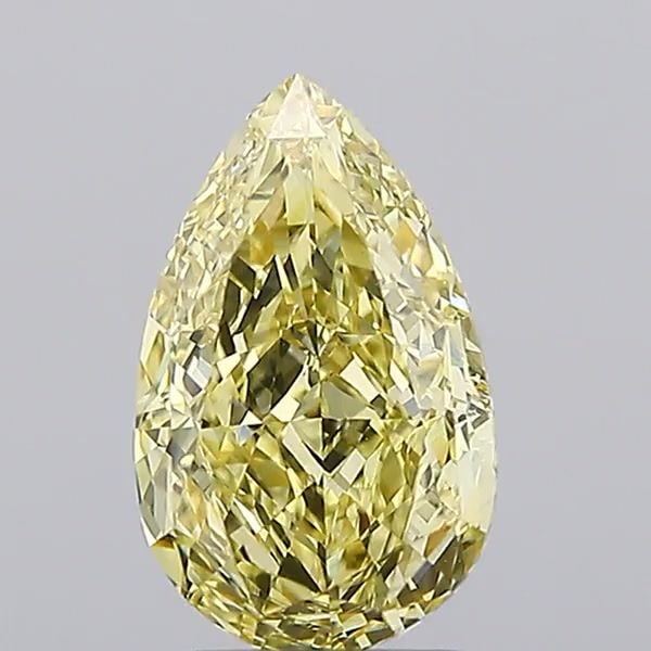 Loose Diamond - PEAR 3.07ct Fancy Intense Yellow VS1: Loose Diamond - PEAR 3.07ct Fancy Intense Yellow VS1 Source: This is a real non-mined Diamond that has been grown in a lab Shape: PEAR Carats: 3.07 Color: Fancy Intense Yellow Certification: IGI Video