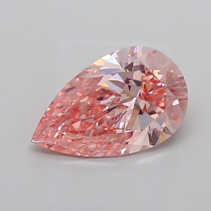 Loose Diamond - PEAR 2.54ct Fancy Vivid Pink VS1: Loose Diamond - PEAR 2.54ct Fancy Vivid Pink VS1 Source: This is a real non-mined Diamond that has been grown in a lab Shape: PEAR Carats: 2.54 Color: Fancy Vivid Pink Certification: IGI Video: