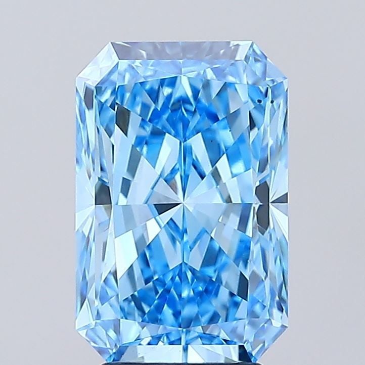 Loose Diamond - RADIANT 3.6ct Fancy Vivid Blue VS1 (1 of 1)