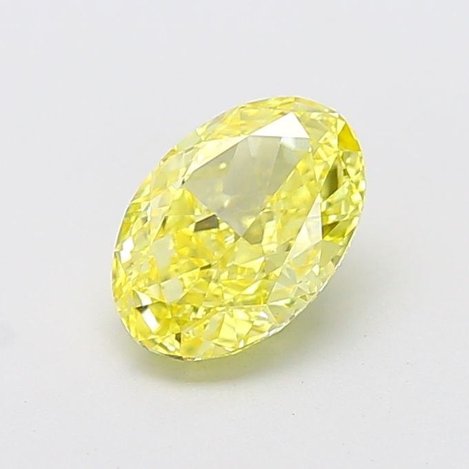 Loose Diamond - OVAL 2.03ct Fancy Intense Yellow VVS2: Loose Diamond - OVAL 2.03ct Fancy Intense Yellow VVS2 Source: This is a real non-mined Diamond that has been grown in a lab Shape: OVAL Carats: 2.03 Color: Fancy Intense Yellow Certification: IGI Vide