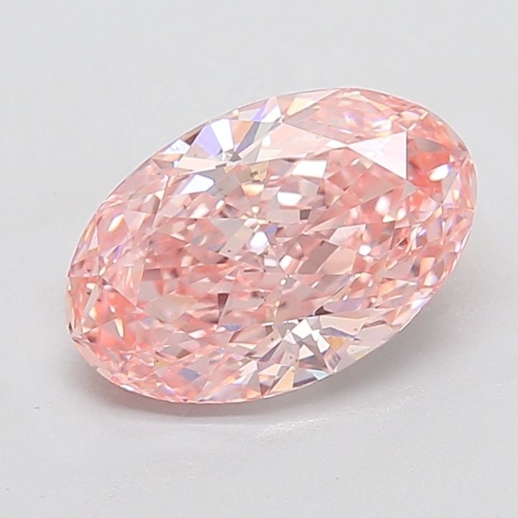 Loose Diamond - OVAL 3.54ct Fancy Vivid Pink VS2: Loose Diamond - OVAL 3.54ct Fancy Vivid Pink VS2 Source: This is a real non-mined Diamond that has been grown in a lab Shape: OVAL Carats: 3.54 Color: Fancy Vivid Pink Certification: IGI Video:
