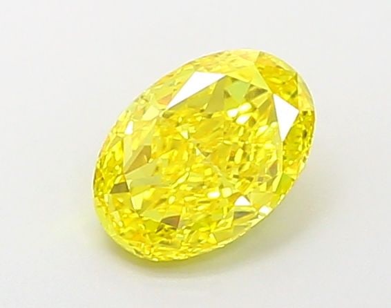 Loose Diamond - OVAL 1.02ct Fancy Vivid Yellow VVS2: Loose Diamond - OVAL 1.02ct Fancy Vivid Yellow VVS2 Source: This is a real non-mined Diamond that has been grown in a lab Shape: OVAL Carats: 1.02 Color: Fancy Vivid Yellow Certification: IGI Video: