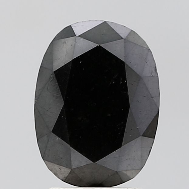 Loose Diamond - OVAL 2.67ct Black VS1 (1 of 1)