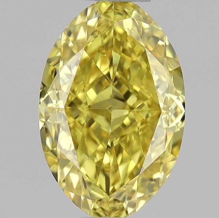 Loose Diamond - OVAL 0.6ct Fancy Vivid Yellow IF: Loose Diamond - OVAL 0.6ct Fancy Vivid Yellow IF Source: Natural Shape: OVAL Carats: 0.6 Color: Fancy Vivid Yellow Certification: GIA The Diamond Depot Guarantee: All items in this auction are guarant