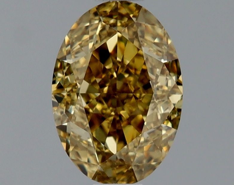 Loose Diamond - OVAL 0.92ct Fancy Deep Brownish Yellow VS2 (1 of 1)