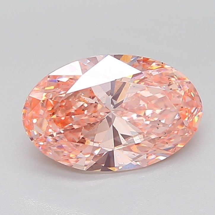 Loose Diamond - OVAL 4.02ct Fancy Vivid Pink SI1: Loose Diamond - OVAL 4.02ct Fancy Vivid Pink SI1 Source: This is a real non-mined Diamond that has been grown in a lab Shape: OVAL Carats: 4.02 Color: Fancy Vivid Pink Certification: IGI Video: