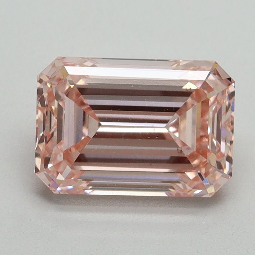 Loose Diamond - EMERALD 2.03ct Fancy Intense Pink VS1: Loose Diamond - EMERALD 2.03ct Fancy Intense Pink VS1 Source: This is a real non-mined Diamond that has been grown in a lab Shape: EMERALD Carats: 2.03 Color: Fancy Intense Pink Certification: IGI Vid