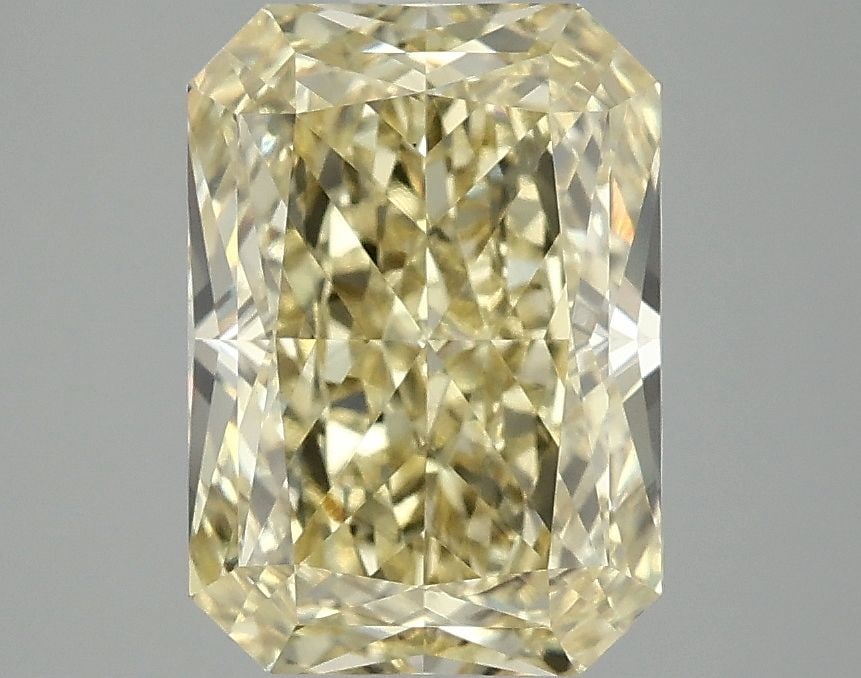 Loose Diamond - RADIANT 3.1ct Fancy Vivid Yellow VS2: Loose Diamond - RADIANT 3.1ct Fancy Vivid Yellow VS2 Source: This is a real non-mined Diamond that has been grown in a lab Shape: RADIANT Carats: 3.1 Color: Fancy Vivid Yellow Certification: IGI Video