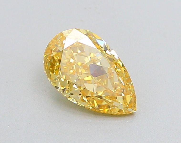 Loose Diamond - PEAR 1.0ct Fancy Brownish Yellow VS2: Loose Diamond - PEAR 1.0ct Fancy Brownish Yellow VS2 Source: This is a real non-mined Diamond that has been grown in a lab Shape: PEAR Carats: 1.0 Color: Fancy Brownish Yellow Certification: IGI