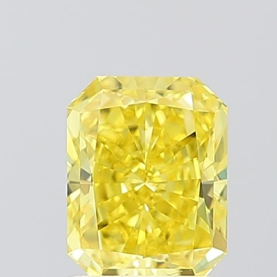 Loose Diamond - RADIANT 1.51ct Fancy Vivid Yellow VS2: Loose Diamond - RADIANT 1.51ct Fancy Vivid Yellow VS2 Source: This is a real non-mined Diamond that has been grown in a lab Shape: RADIANT Carats: 1.51 Color: Fancy Vivid Yellow Certification: IGI Vid