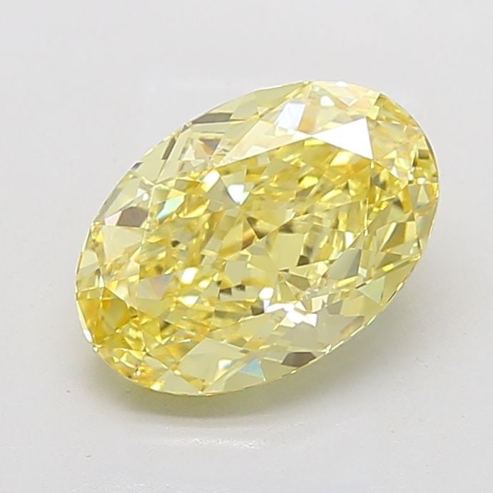 Loose Diamond - OVAL 4.55ct Fancy Intense Yellow VVS2: Loose Diamond - OVAL 4.55ct Fancy Intense Yellow VVS2 Source: This is a real non-mined Diamond that has been grown in a lab Shape: OVAL Carats: 4.55 Color: Fancy Intense Yellow Certification: IGI Vide