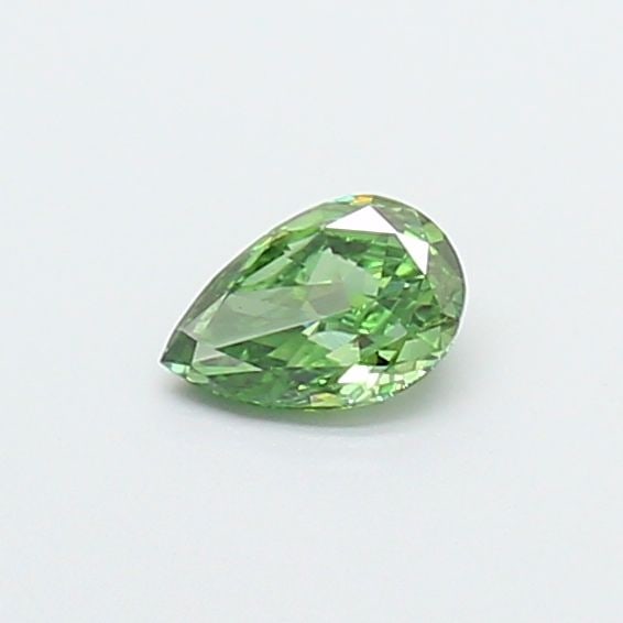 Loose Diamond - PEAR 0.31ct Fancy Vivid Green VS1: Loose Diamond - PEAR 0.31ct Fancy Vivid Green VS1 Source: This is a real non-mined Diamond that has been grown in a lab Shape: PEAR Carats: 0.31 Color: Fancy Vivid Green Certification: NONE Video:
