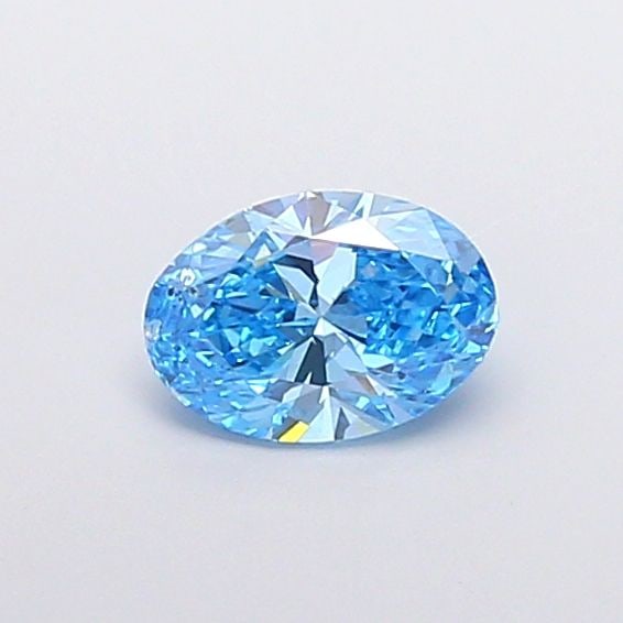 Loose Diamond - OVAL 1.0ct Fancy Vivid Blue SI1: Loose Diamond - OVAL 1.0ct Fancy Vivid Blue SI1 Source: This is a real non-mined Diamond that has been grown in a lab Shape: OVAL Carats: 1.0 Color: Fancy Vivid Blue Certification: IGI Video: