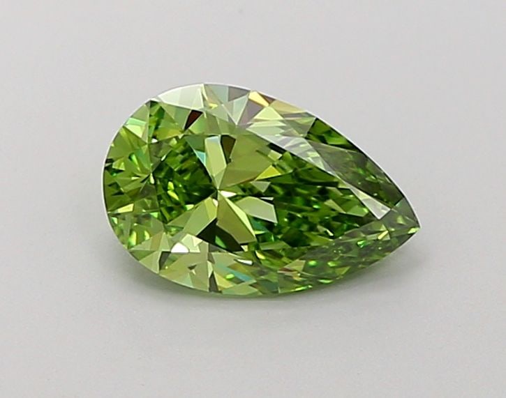 Loose Diamond - PEAR 1.02ct Fancy Vivid Green VS1: Loose Diamond - PEAR 1.02ct Fancy Vivid Green VS1 Source: This is a real non-mined Diamond that has been grown in a lab Shape: PEAR Carats: 1.02 Color: Fancy Vivid Green Certification: IGI Video: