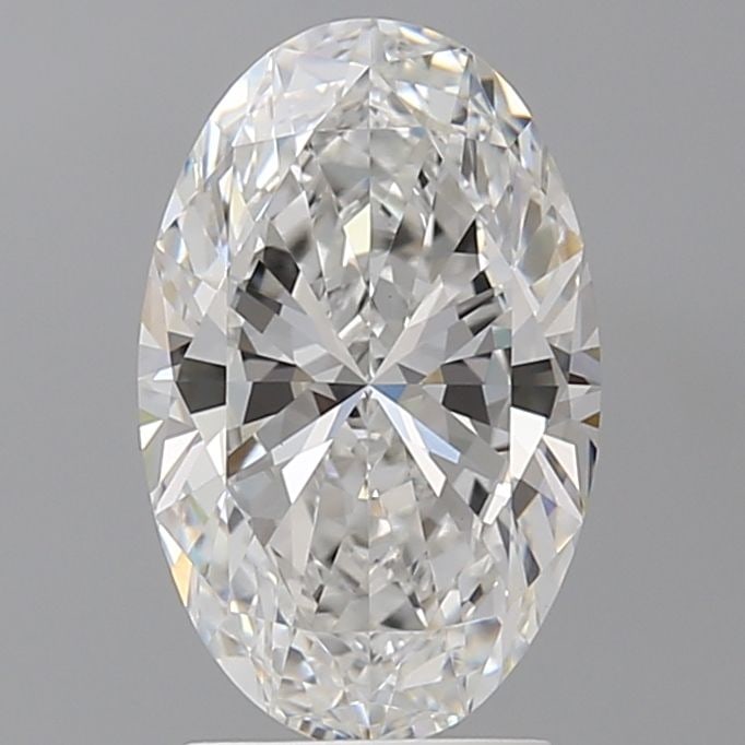 Loose Diamond - OVAL 2.6ct E VVS2: Loose Diamond - OVAL 2.6ct E VVS2 Source: This is a real non-mined Diamond that has been grown in a lab Shape: OVAL Carats: 2.6 Color: E Clarity: VVS2 Certification: IGI Video: