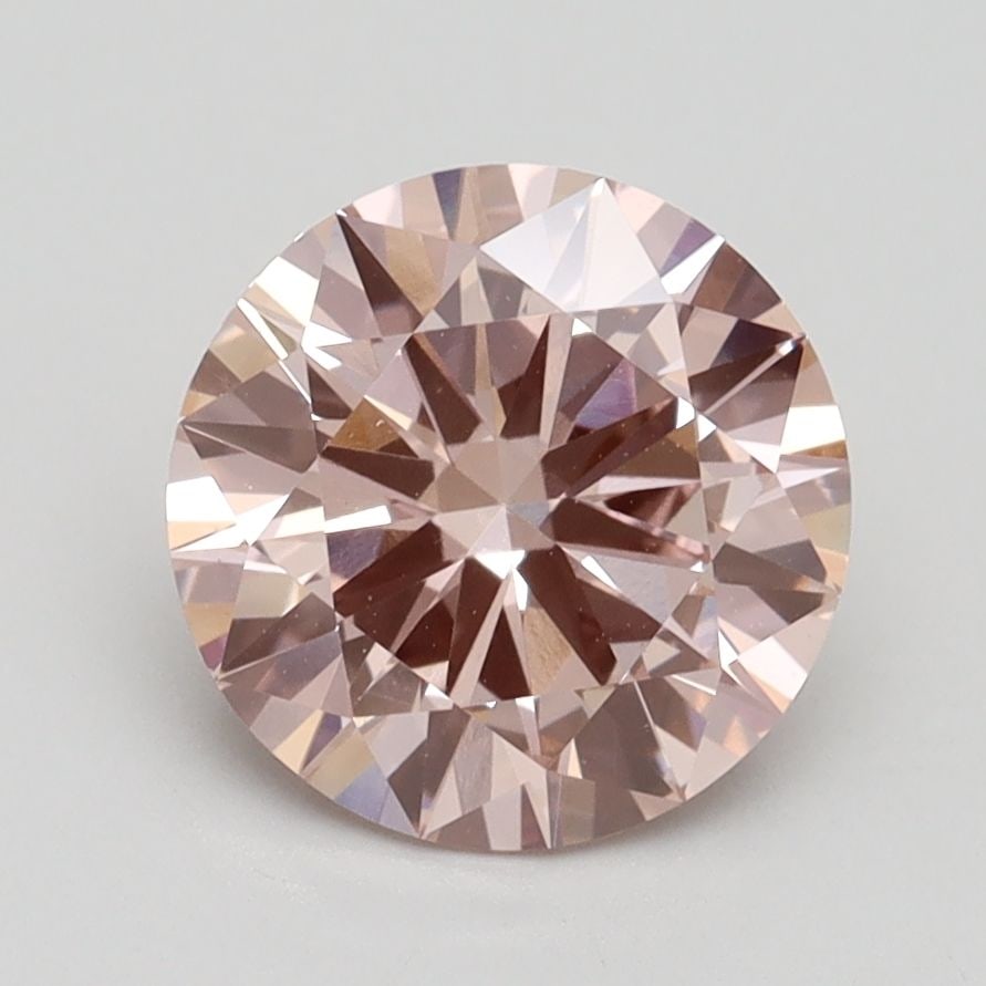 Loose Diamond - ROUND 2.01ct Fancy Intense Pink VS1: Loose Diamond - ROUND 2.01ct Fancy Intense Pink VS1 Source: This is a real non-mined Diamond that has been grown in a lab Shape: ROUND Carats: 2.01 Color: Fancy Intense Pink Certification: IGI Video: