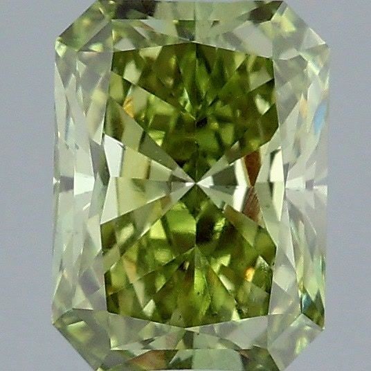 Loose Diamond - RADIANT 1.01ct Fancy Vivid Green VS2 (1 of 1)