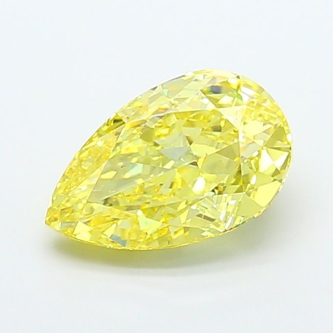 Loose Diamond - PEAR 4.54ct Fancy Vivid Yellow VS1: Loose Diamond - PEAR 4.54ct Fancy Vivid Yellow VS1 Source: This is a real non-mined Diamond that has been grown in a lab Shape: PEAR Carats: 4.54 Color: Fancy Vivid Yellow Certification: IGI The Diamo