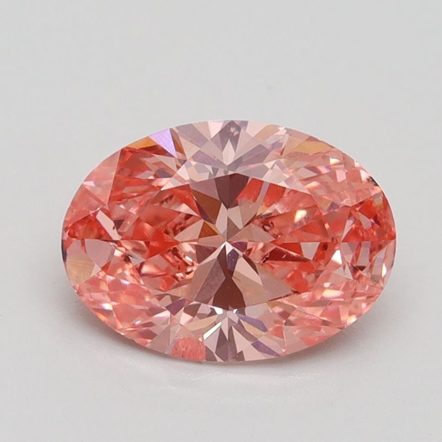 Loose Diamond - OVAL 1.51ct Fancy Vivid Pink SI2: Loose Diamond - OVAL 1.51ct Fancy Vivid Pink SI2 Source: This is a real non-mined Diamond that has been grown in a lab Shape: OVAL Carats: 1.51 Color: Fancy Vivid Pink Certification: IGI Video: