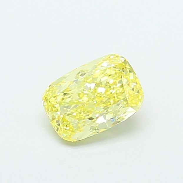 Loose Diamond - CUSHION MODIFIED 1.04ct Fancy Intense Yellow VS1: Loose Diamond - CUSHION MODIFIED 1.04ct Fancy Intense Yellow VS1 Source: This is a real non-mined Diamond that has been grown in a lab Shape: CUSHION MODIFIED Carats: 1.04 Color: Fancy Intense Yellow 